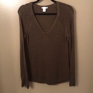 H&M dark green sweater